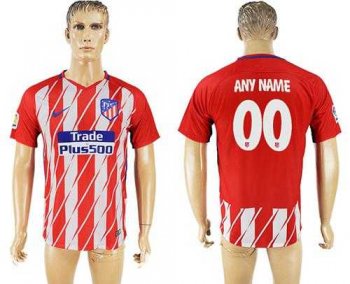 Atletico Madrid Personalized Home Soccer Club Jersey