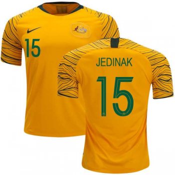 Australia #15 Jedinak Home Soccer Country Jersey