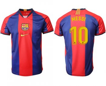 Barcelona #10 Messi Home Soccer Club Jersey