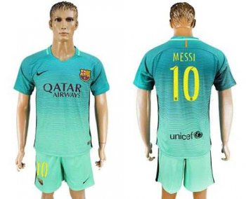 Barcelona #10 Messi Sec Away Soccer Club Jersey