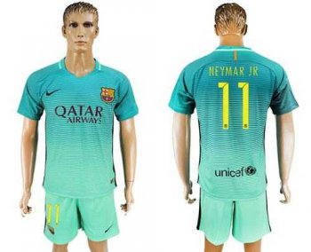 Barcelona #11 Neymar Jr Sec Away Soccer Club Jersey