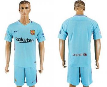 Barcelona Blank Away Soccer Club Jersey