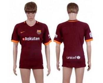 Barcelona Blank Away Soccer Club Jersey