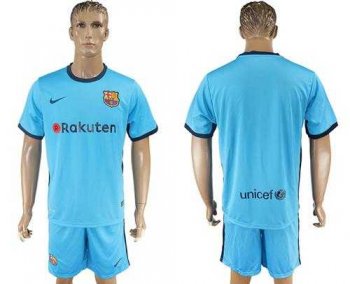 Barcelona Blank Away Soccer Club Jersey