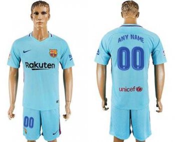 Barcelona Personalized Away Soccer Club Jersey