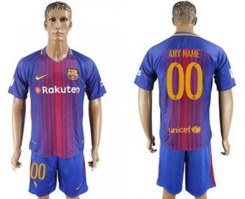 Barcelona Personalized Home Soccer Club Jersey