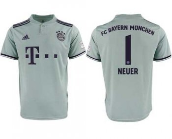 Bayern Munchen #1 Neuer Away Soccer Club Jersey