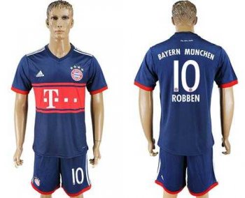 Bayern Munchen #10 Robben Away Soccer Club Jersey