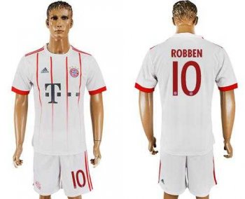 Bayern Munchen #10 Robben Sec Away Soccer Club Jersey