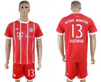 Bayern Munchen #13 Rafinha Home Soccer Club Jersey