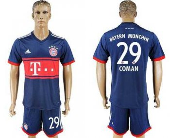 Bayern Munchen #29 Coman Away Soccer Club Jersey