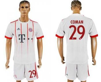 Bayern Munchen #29 Coman Sec Away Soccer Club Jersey