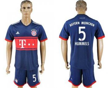 Bayern Munchen #5 Hummels Away Soccer Club Jersey