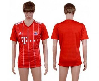 Bayern Munchen Blank Home Soccer Club Jersey