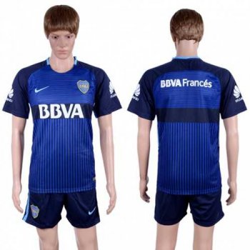 Boca Juniors Blank Home Soccer Club Jersey