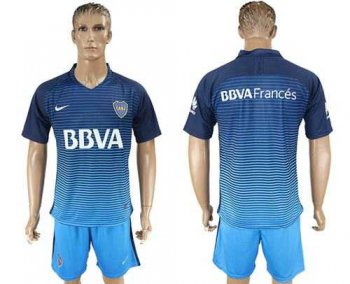 Boca Juniors Blank Sec Away Soccer Club Jersey