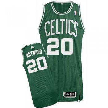 Boston Celtics #20 Gordon Hayward Green Road Stitched NBA