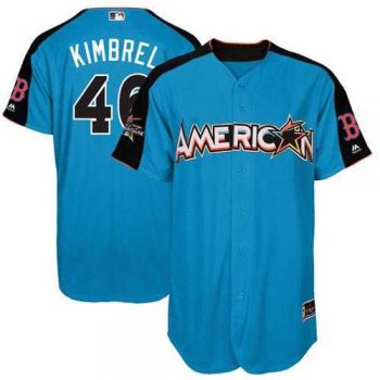 Boston Red Sox #46 Craig Kimbrel Blue 2017 All-Star American League Stitched MLB Jersey