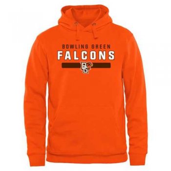 Bowling Green St. Falcons Team Strong Pullover Hoodie Orange