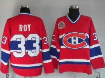 Kids Montreal Canadiens 33 Patrick ROY Red NHL Jerseys For Sale