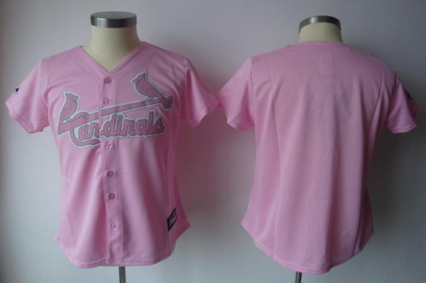 Cheap Women St.Louis Cardinals Blank Pink Jersey