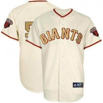 Kids 2010 World Series Champions San Francisco Giants 55 Lincecum Gold Program Jersey Cheap