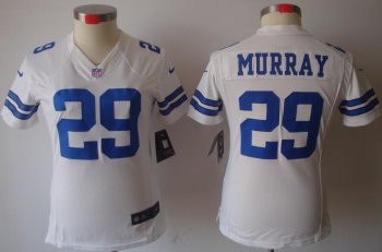 Cheap Women Nike Dallas Cowboys 29# DeMarco Murray White Game LIMITED Nike NFL Jerseys