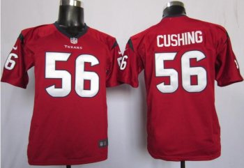 Kids Nike Houston Texans 56 Brian Cushing Red Nike NFL Jerseys Cheap