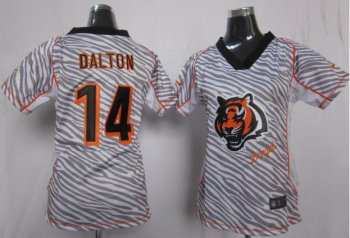 Cheap Women Nike Cincinnati Bengals 14# Andy Dalton