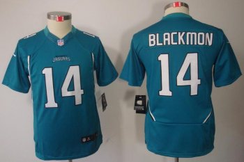 Kids Nike Jacksonville Jaguars 14# Justin Blackmon Green Game LIMITED NFL Jerseys Cheap