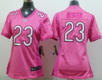 Cheap Women Nike Chicago Bears 23 Devin Hester Pink Love NFL Jerseys