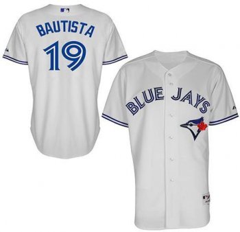 Kids Toronto Blue Jays 19 Jose Bautista 2012 White MLB Jerseys Cheap