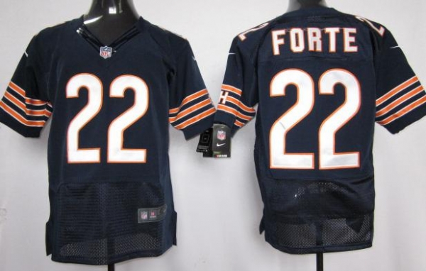 Cheap Women Nike Chicago Bears 22# Matt Forte Blue Nike NFL Jerseys