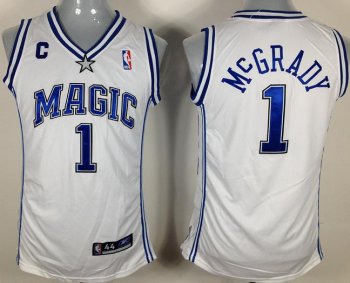 Cheap Women Orlando Magic 1 Tracy Mcgrady White Swingman NBA Jerseys