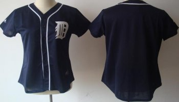 Cheap Women Detroit Tigers Blank Black 2011 Women's MLB Jerseys