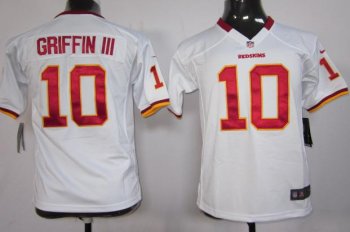 Cheap Women Nike Washington Red Skins 10 Griffin III White Nike NFL Jerseys