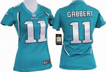 Cheap Women Nike Jacksonville Jaguars 11# Blaine Gabbert Green Nike NFL Jerseys