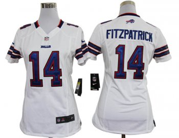 Cheap Women Nike Buffalo Bills 14 Ryan Fitzpatrick White Nike NFL Jerseys