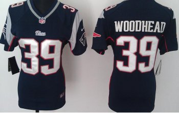 Cheap Women Nike New England Patriots 39 Danny Woodhead Blue Nike NFL Jerseys