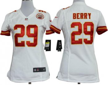 Cheap Women Nike Kansas City Chiefs 29 Berry White Nike NFL Jerseys