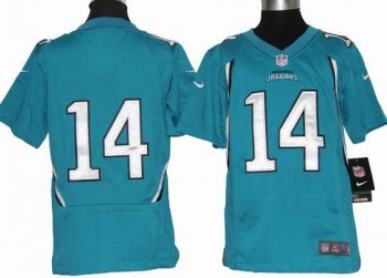 Kids Nike Jacksonville Jaguars 14# Justin Blackmon Green Nike NFL Jerseys Cheap