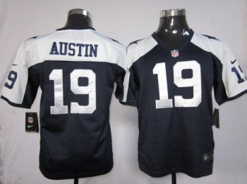 Kids Nike Dallas Cowboys 19 Austin Blue Thankgivings Nike NFL Jerseys Cheap