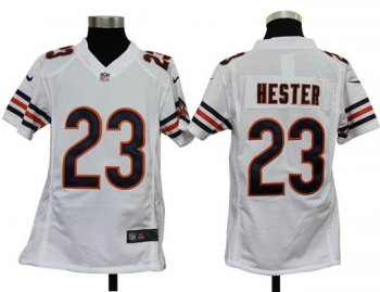 Kids Nike Chicago Bears 23# Hester White Nike NFL Jerseys Cheap