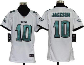 Kids Nike Philadelphia Eagles #10 DeSean Jackson White Nike NFL Jerseys Cheap