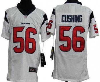 Kids Nike Houston Texans 56 Brian Cushing White Nike NFL Jerseys Cheap