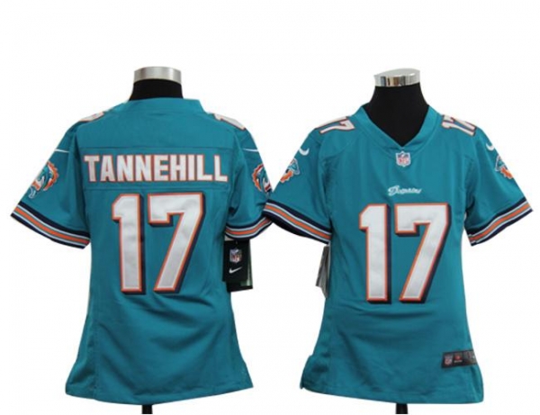 Kids Nike Miami Dolphins 17# Ryan Tannehill Green Nike NFL Jerseys Cheap