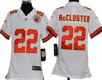 Kids Nike Kansas City Chiefs 22# Dexter McCluster White Nike NFL Jerseys Cheap