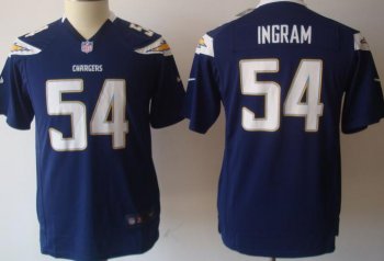 Kids Nike San Diego Chargers #54 Melvin Ingram Dark Blue Nike NFL Jerseys Cheap