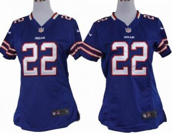 Cheap Women Nike Buffalo Bills 22 Jackson Blue Nike NFL Jerseys