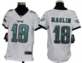 Kids Nike Philadelphia Eagles #18 Jeremy Maclin White Nike NFL Jerseys Cheap